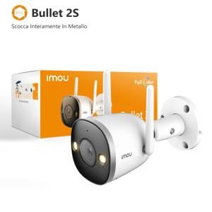 IMOU Bullet 2S IPC-F26FP-0360B-imou IP Bewakingscamera WiFi 1920 x 1080 Pixel