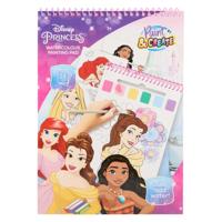 Canenco Disney princess water verfset boek - incl kwast