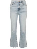 7 For All Mankind jean slim à bords francs - Bleu