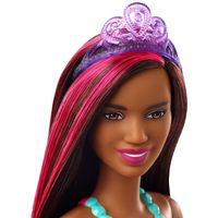Barbie Pop Dreamtopia Prinses Zwart Met Rood Haar - thumbnail