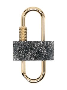 Givenchy cadenas bicolore à paillettes