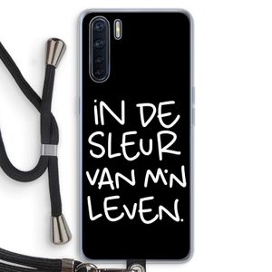 De Sleur: Oppo A91 Transparant Hoesje met koord