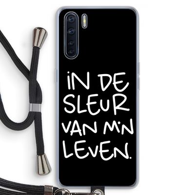 De Sleur: Oppo A91 Transparant Hoesje met koord