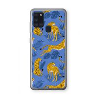 Luipaard: Samsung Galaxy A21s Transparant Hoesje