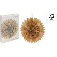 Papieren Decoratie Ster 50 cm Goud Papieren Decoratie Ster 50 cm Goud