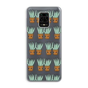 Sansevieria: Xiaomi Redmi Note 9 Pro Transparant Hoesje