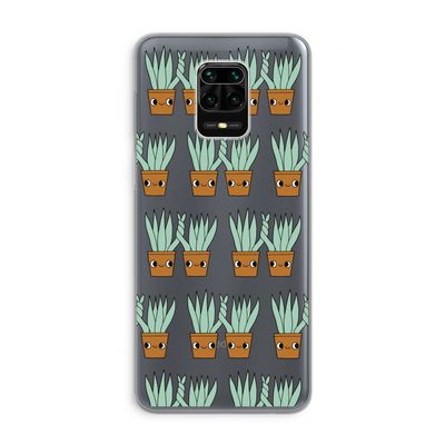 Sansevieria: Xiaomi Redmi Note 9 Pro Transparant Hoesje