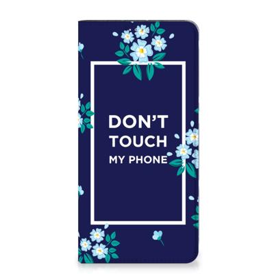 Samsung Galaxy A14 4G Design Case Flowers Blue DTMP Samsung Galaxy A14 4G Design Case Flowers Blue DTMP