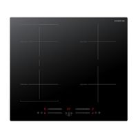 Inventum IKI6035 kookplaat Zwart Ingebouwd 60 cm Zone van inductiekookplaat 4 zone(s) - thumbnail
