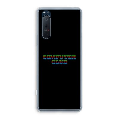 Retro: Sony Xperia 5 II Transparant Hoesje