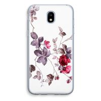 Mooie bloemen: Samsung Galaxy J5 (2017) Transparant Hoesje