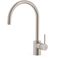 Keukenkraan Tres Max RVS | Opbouw | 360° Draaibaar | Mengkraan | 1-hendel | Rond | RVS look