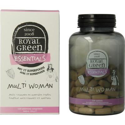 Royal Green Multi woman