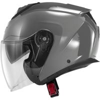 GIVI X.25 Solid, Jethelm of scooter helm, Grijs