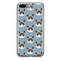 It's a Purrr Case: iPhone 8 Plus Transparant Hoesje