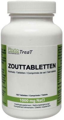 Zouttabletten 1000mg NACL