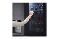 LG GSXV90MCDE amerikaanse koelkast Vrijstaand 635 l E Zwart - thumbnail