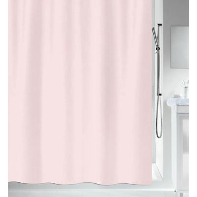 MSV Douchegordijn - lichtroze - gerecycled polyester - 180 x 200 cm - wasbaar