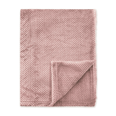 Bedsprei Bubble Cuddle - Oud Roze - 130x160cm Van Byrklund Microvezel - Dekbed-Discounter.nl