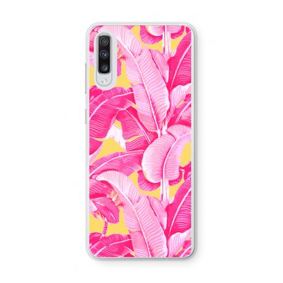 Pink Banana: Samsung Galaxy A70 Transparant Hoesje