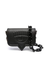 Chiara Ferragni sac porté épaule à logo Eyelike embossé - Noir - thumbnail