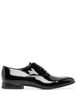 Philipp Plein chaussures oxford en cuir verni - Noir - thumbnail