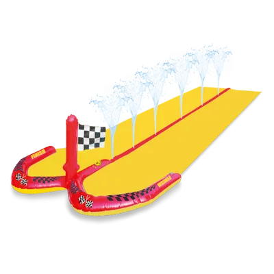 Waterglijbaan Dubbel Racing