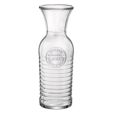 Bormioli Rocco schenkkan - 1 liter - Glas - karaf - water of wijn kan - Sapkan - Waterkan