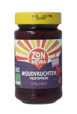 Zonnatura Fruitspread woudvruchten 75% bio