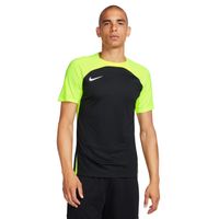 Nike Dri-FIT Strike III Voetbalshirt Zwart Geel Wit - thumbnail