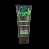 Men body & hair 2-in-1 douche nature feeling 200 Milliliter