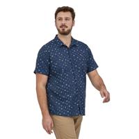 Patagonia Back Step Heren Shirt River Symbols: Stone Blue S