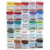 Cernit , inhoud kan variëren , diverse kleuren, 25x56 gr/ 1 doos