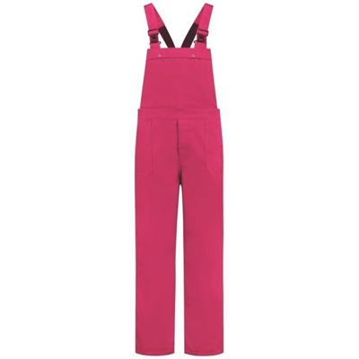 Carnaval verkleed tuinbroek voor kinderen - fuchsia roze