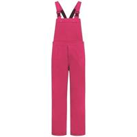 Carnaval verkleed tuinbroek voor kinderen - fuchsia roze