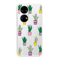 Sanseveria: Huawei P50 Transparant Hoesje