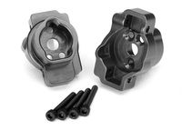 Traxxas - Portal drive axle mount, rear, 6061-T6 aluminum (charcoal gray-anodized) (TRX-8256A) - thumbnail
