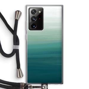 Ocean: Samsung Galaxy Note 20 Ultra / Note 20 Ultra 5G Transparant Hoesje met koord
