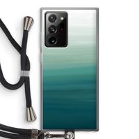 Ocean: Samsung Galaxy Note 20 Ultra / Note 20 Ultra 5G Transparant Hoesje met koord Ocean: Samsung Galaxy Note 20 Ultra / Note 20 Ultra 5G Transparant Hoesje met koord