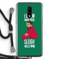 Sleigh Bells Ring: OnePlus 7 Transparant Hoesje met koord