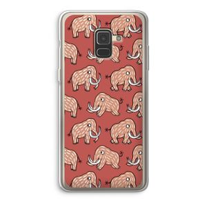 Mammoet: Samsung Galaxy A8 (2018) Transparant Hoesje