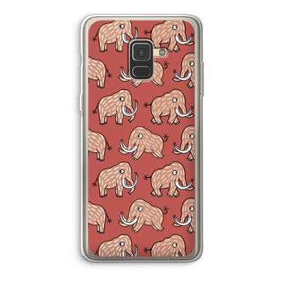 Mammoet: Samsung Galaxy A8 (2018) Transparant Hoesje