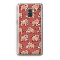 Mammoet: Samsung Galaxy A8 (2018) Transparant Hoesje