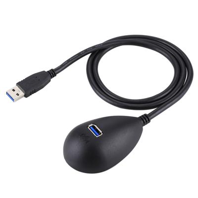 AVM USB 3.0 Male to Female Extension Data Sync Power Charge Cable Desktop Base Dock Holder Cable Length: 80cm