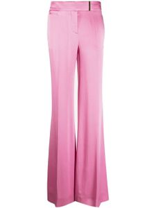 TOM FORD pantalon évasé à taille mi-haute - Rose