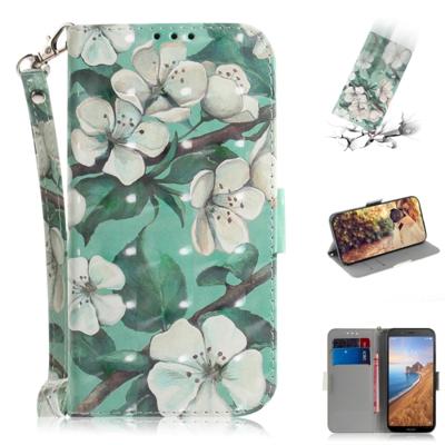 3D-schilderij patroon gekleurde tekening horizontale Flip lederen draagtas voor Xiaomi Redmi K20/K20 Pro met houder & kaartsleuven & portemonnee (aqu