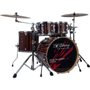 Odery Equalizer 200 Lacquer Roma Ebony Trees shellset incl. hardware