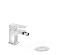 Tres Cuadro bidet opbouw met automatische afvoer chroom - thumbnail