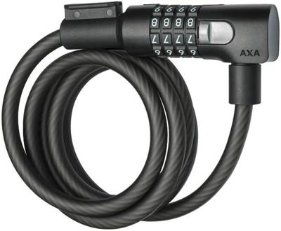 AXA cijfer-kabelslot "resolute combination cable loc resolute 10/150 black