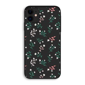 Small white flowers: iPhone 11 Biologisch afbreekbaar hoesje